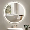 ZMH Spiegellampe LED spiegel Rund 80cm Wandspiegel Dimmbar Produktbild-Vorschau 11