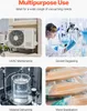 VEVOR vývěva 9 CFM HVAC dvoustupňová rotační lamelová Náhled obrázku produktu 6