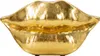 Mauro Ferretti Vase Mundlippe 23x8x12 cm gold Produktbild-Vorschau 1