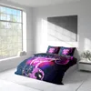 A bedroom with a bed dressed in a duvet cover set with a gaming theme. Produktbild-Vorschau