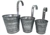Metall Balkon-Hängetopf verzinkt - Ø18 cm - Blumentopf Produktbild-Vorschau 6
