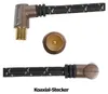 Antennen-Kabel 1,5m 110dB Filter vergoldet Braun Produktbild-Vorschau 4