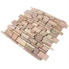 Mosaikfliesen Marmor Naturstein Brick Rosso Verona Produktbild-Vorschau 3