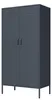 Lendo Online Lockerkast Metaal 90x50x180 cm Antraciet Productafbeelding-voorbeeld 5
