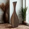 Bodenvase 70 cm - Flaschenvase in Holzoptik mit Kunststein Produktbild-Vorschau 10