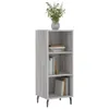vidaXL Sideboard Grau Sonoma 34,5x32,5x90 cm Holzwerkstoff Produktbild-Vorschau 4