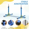 HOMCOM Gymnastická hrazda s 13 stupňami výškovej regulácie, Náhľad obrázku produktu 6