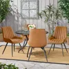 Hawthyhome Chaises de salle à manger, lot de 4 chaises Voir les images du produit 7
