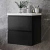 50 cm Badmöbel-Set Unterschrank mit Keramik waschtisch 2 Produktbild-Vorschau 1