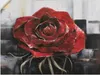 ARTland Wandbild, selbstklebend Blühende rote Rose Größe: Produktbild-Vorschau 1