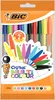 BIC Cristal, Clip, Stick-Kugelschreiber, Schwarz, Blau, Produktbild-Vorschau 1