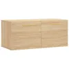 vidaXL Armadio a muro rovere Sonoma 80x36,5x35 cm materiale Anteprima dell’immagine prodotto 1