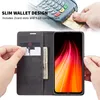 Redmi Note 8 Hülle, Retro Kunstledertasche, Kartenfächer, Produktbild-Vorschau 5