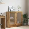vidaXL Bücherschrank Artisan-Eiche 82,5x30,5x80 cm Produktbild-Vorschau 4