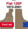Autoteppiche vorne für: Fiat 126P N/A (1973-2001) Beige Produktbild-Vorschau 16