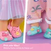 Scarpe per bambole BABY born con bottoni, 2 paia. 43 cm. Anteprima dell’immagine prodotto 4