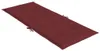 vidaXL Hochlehner-Auflagen 4 Stk. Melange Weinrot 120x50x4 Produktbild-Vorschau 4
