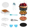 Bettizia 12 Stück Heißluftfritteuse Zubehör Set für Produktbild-Vorschau 10