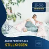 LILENO HOME Seitenschläferkissen 40x145 cm 1er Set MEDIUM Produktbild-Vorschau 5