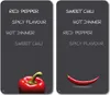 KESPER Multi-Glasschneideplatte Paprika & Chili 52x30x0,8cm Produktbild-Vorschau 2