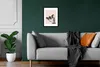 MuchoWow® Gerahmtes Poster Zebra - Rosa - Pastell 30x40 cm Produktbild-Vorschau 8