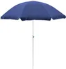 A blue beach umbrella on a white background. Náhľad obrázku produktu