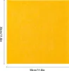 A square orange acoustic panel with measurement indicators on the sides and bottom. Podgląd zdjęcia produktu