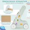 COSTWAY Lauflernwagen aus Holz, Schiebe- und Produktbild-Vorschau 7