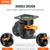 VEVOR set di 4 ruote girevoli φ50,8 mm per mobili Ruota per Anteprima dell’immagine prodotto 2
