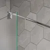 Duschabtrennung Walk-In Nano Echtglas EX101 - Milchglas - Produktbild-Vorschau 4