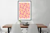 MuchoWow® Gerahmtes Poster Sommer - Zitrone - Rosa 60x90 cm Produktbild-Vorschau 3