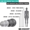 SCHILDKRÖT Gymnastikball Durchmesser: 650 mm silber Produktbild-Vorschau 17