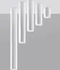 Deckenleuchte LAGOS 20 weiß 1xGU10 10W Stahl 20x6x6cm Produktbild-Vorschau 20