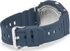 Close-up view of the back of a blue Casio G-Shock watch band and buckle. Produktbild-Vorschau