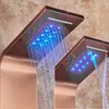 LED sprchový panel z nehrdzavejúcej ocele Vodopádová Náhľad obrázku produktu 5