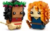 Two LEGO BrickHeadz figures, Vaiana and Merida, are shown against a white background. Produktbild-Vorschau