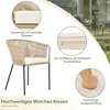 okwish Gartenlounge Set(7-tlg)Gartenmöbel-Set, Produktbild-Vorschau 6