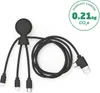 XOOPAR, 5 v 1 MrUSB A C/Micro USB, USB C, Lightning kabel 1 Náhled obrázku produktu 6