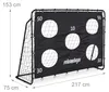 Relaxdays Fußballtor mit Torwand, Garten, Kinder & Produktbild-Vorschau 4