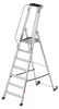 Hailo Aluminium-Plattformleiter Master P80 7 Stufen Produktbild-Vorschau 1