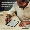 A man is using a Kobo e-reader to write on a document. Produktbild-Vorschau