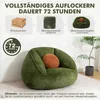 HOMMPA Pufy ok. 120 cm – bardzo duże fotele typu beanbag z Podgląd zdjęcia produktu 6