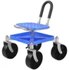 Gartenrollstuhl, höhenverstellbarer Gartenwagen, um 360 Produktbild-Vorschau 3