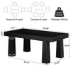 Tribesigns 160 cm Schreibtisch, robuster rechteckiger Produktbild-Vorschau 7