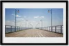 Bild 60x40 MDF-Rahmen Wandkunst Pier Meer Architektur Produktbild-Vorschau 1