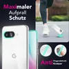NALIA Hülle "GLAZE" für Google Pixel 9a - Klare TPU Produktbild-Vorschau 2