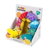 A musical inchworm toy in its packaging. Produktbild-Vorschau