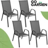 Chaise de jardin en métal, terrasse, fauteuil de balcon, Voir les images du produit 8