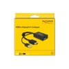 DELOCK HDMI Adapter A -> Displayport St/Bu +USB Strom 4K Produktbild-Vorschau 3
