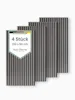 holz4home® 4er Set Akustikpaneele 120x60cm Dunkelgrau I Produktbild-Vorschau 1